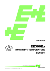 Thumbnail of document Manual - EE300Ex IS Humidity/Temperature Transmitter